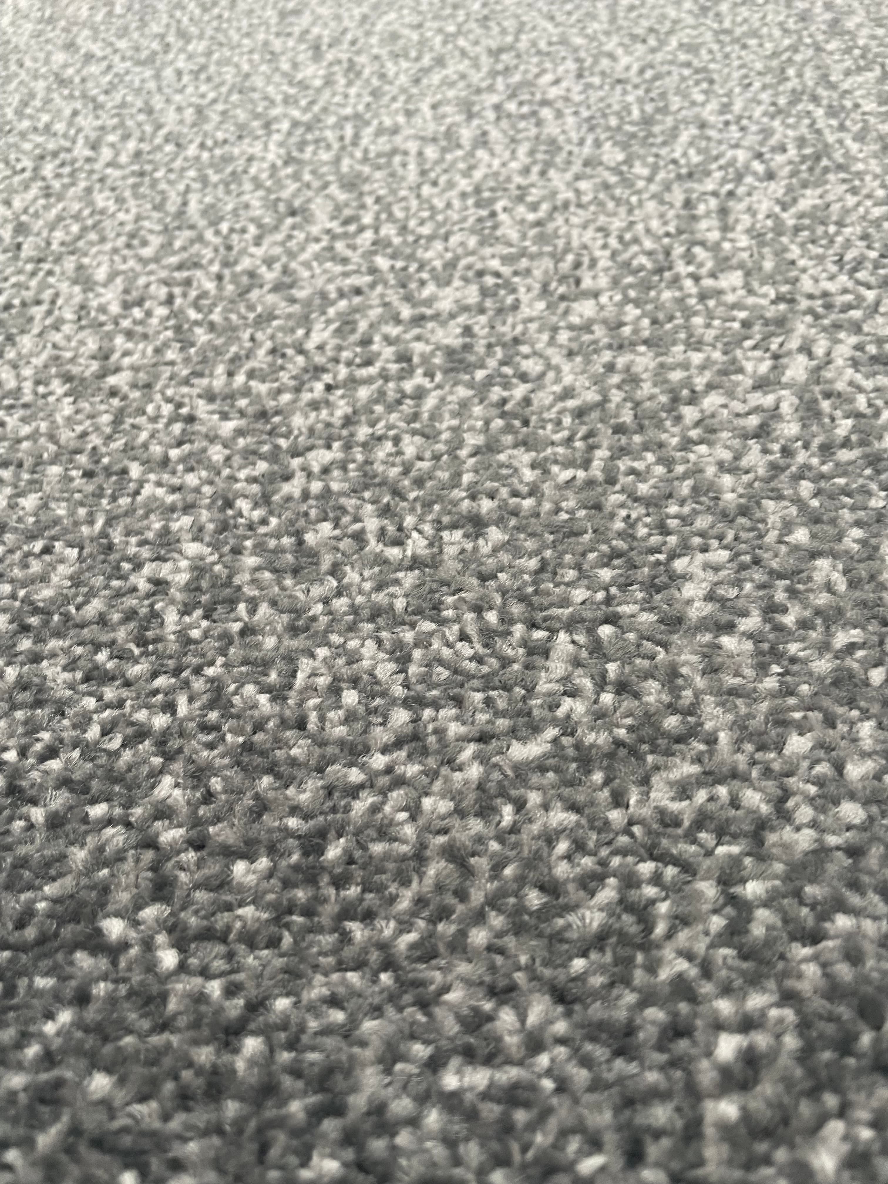 Luxury Soft Silver Grey Carpet for Living Room & Bedroom